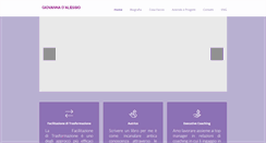 Desktop Screenshot of giovannadalessio.com